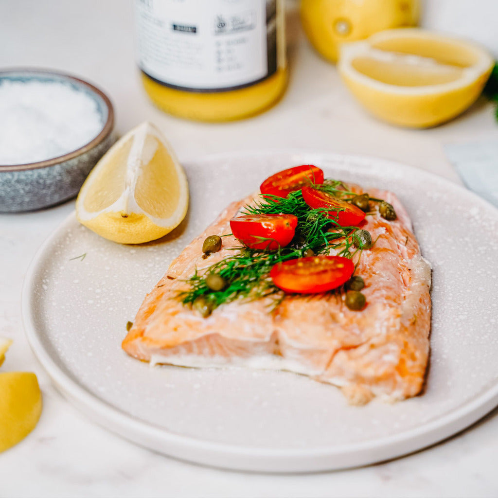 Ghee Baked Sea Salt Salmon - Cell Squared