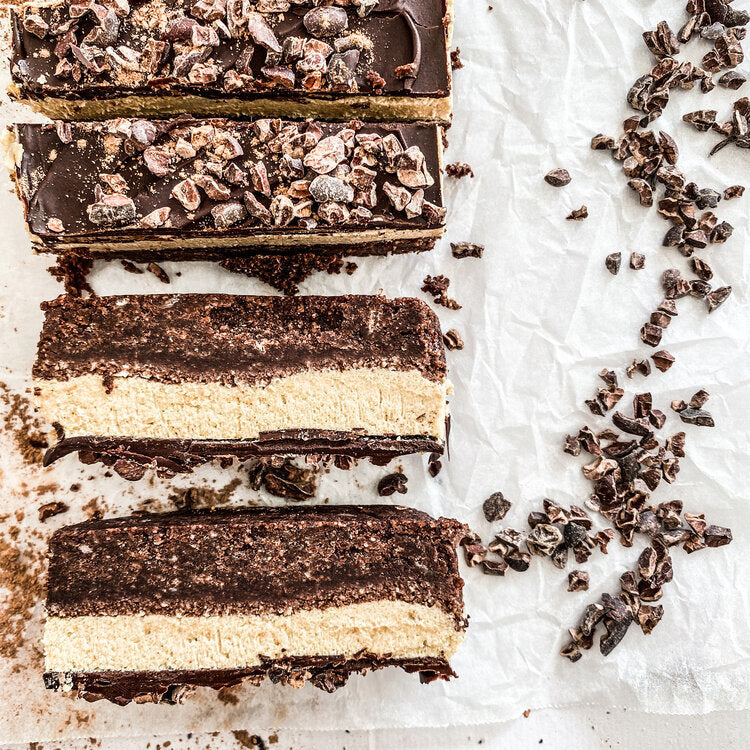 Creamy Caramel Crunch Slice - Cell Squared