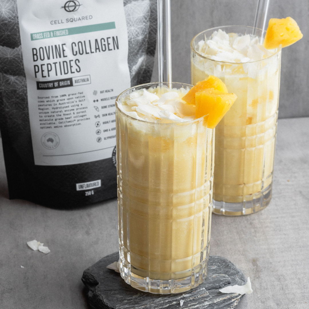 Pina Colada Collagen Mocktail