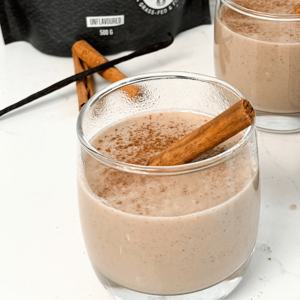 Sugar Free Eggnog with Beef Spleen & Liver Powder