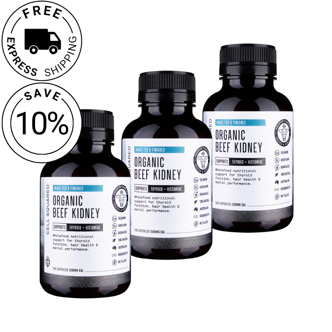 Organic Beef Kidney 3 Month Value Pack - Save 10%