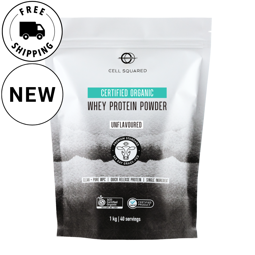 Certified Organic Whey Protein Powder 1kg