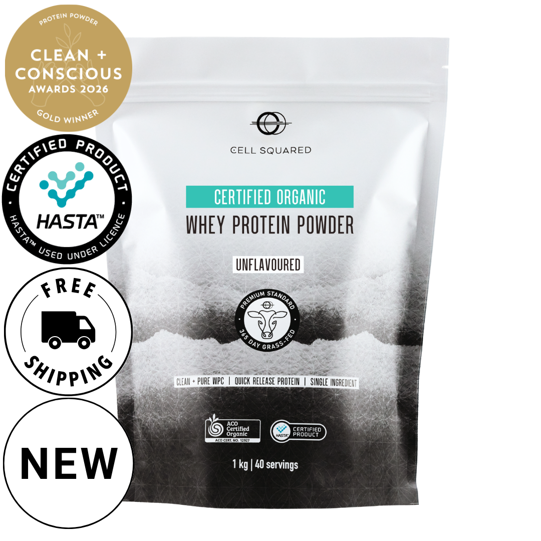 Certified Organic Whey Protein Powder 1kg