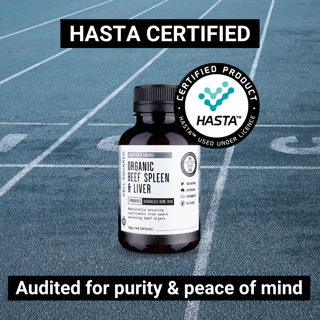 Organic Beef Spleen & Liver Capsules