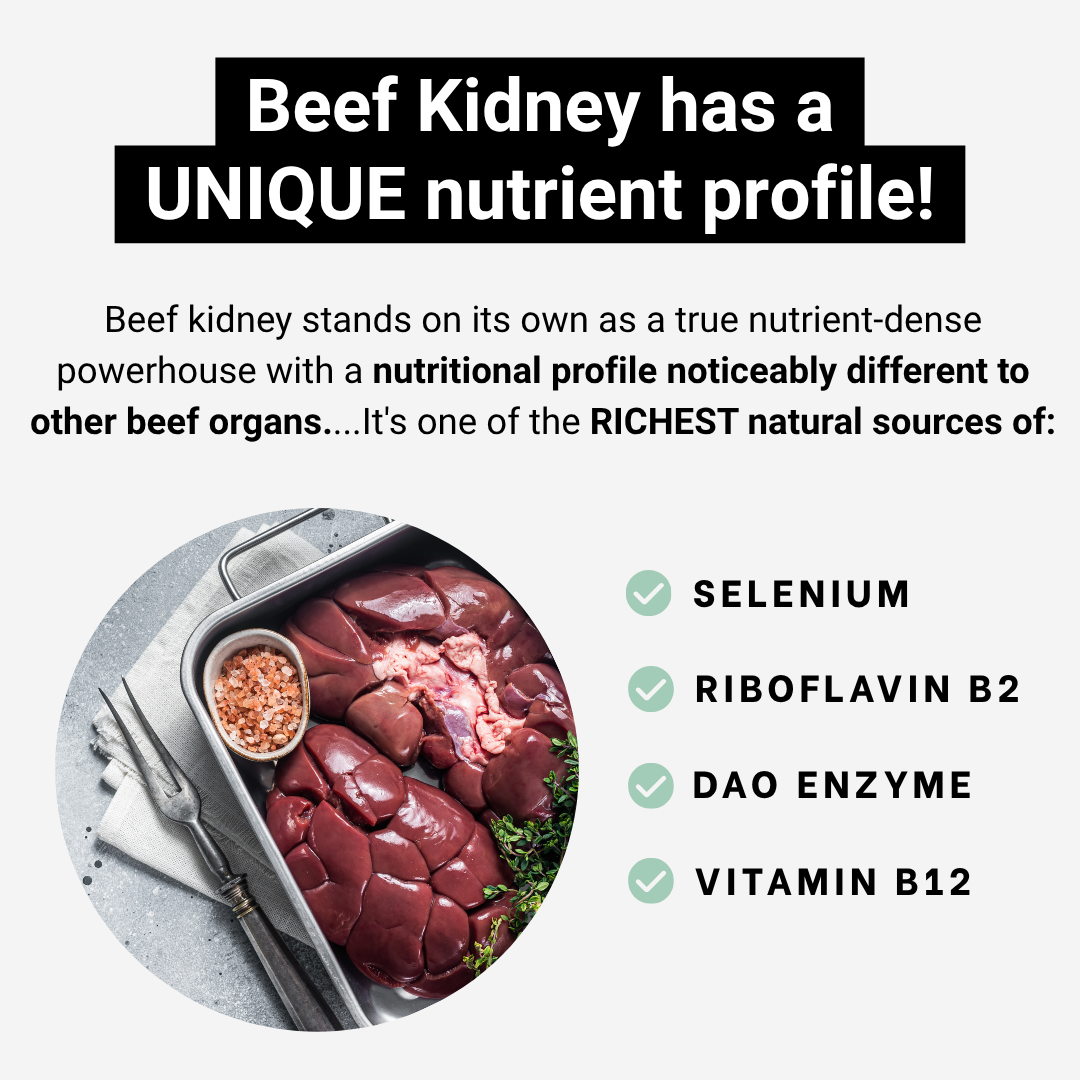 Organic Beef Kidney 3 Month Value Pack - Save 10%