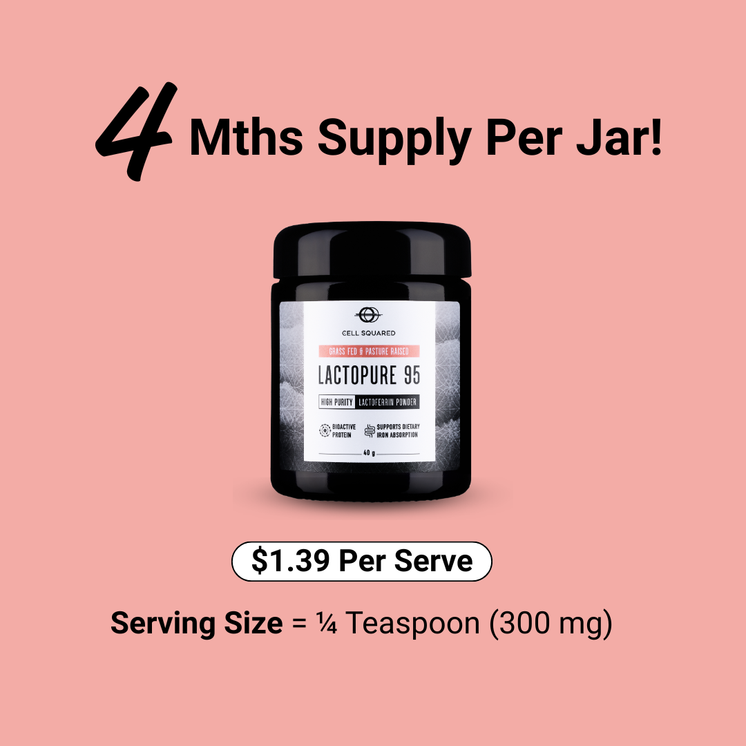 LactoPure 95 Lactoferrin Powder 40g