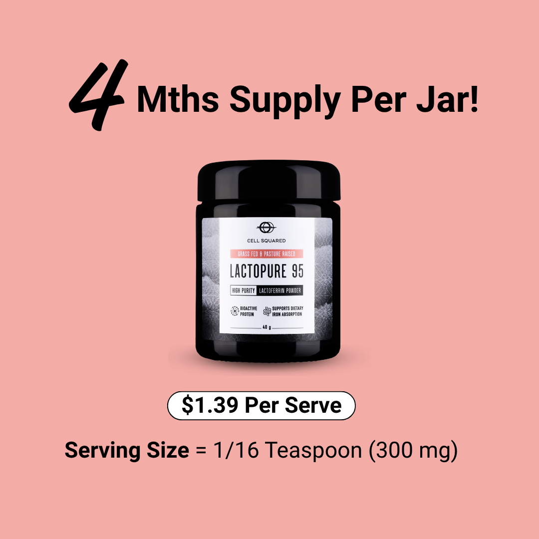 LactoPure 95 Lactoferrin Powder 40g