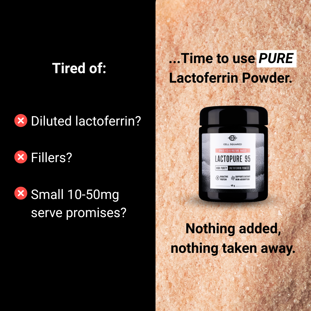 LactoPure 95 Lactoferrin Powder 40g