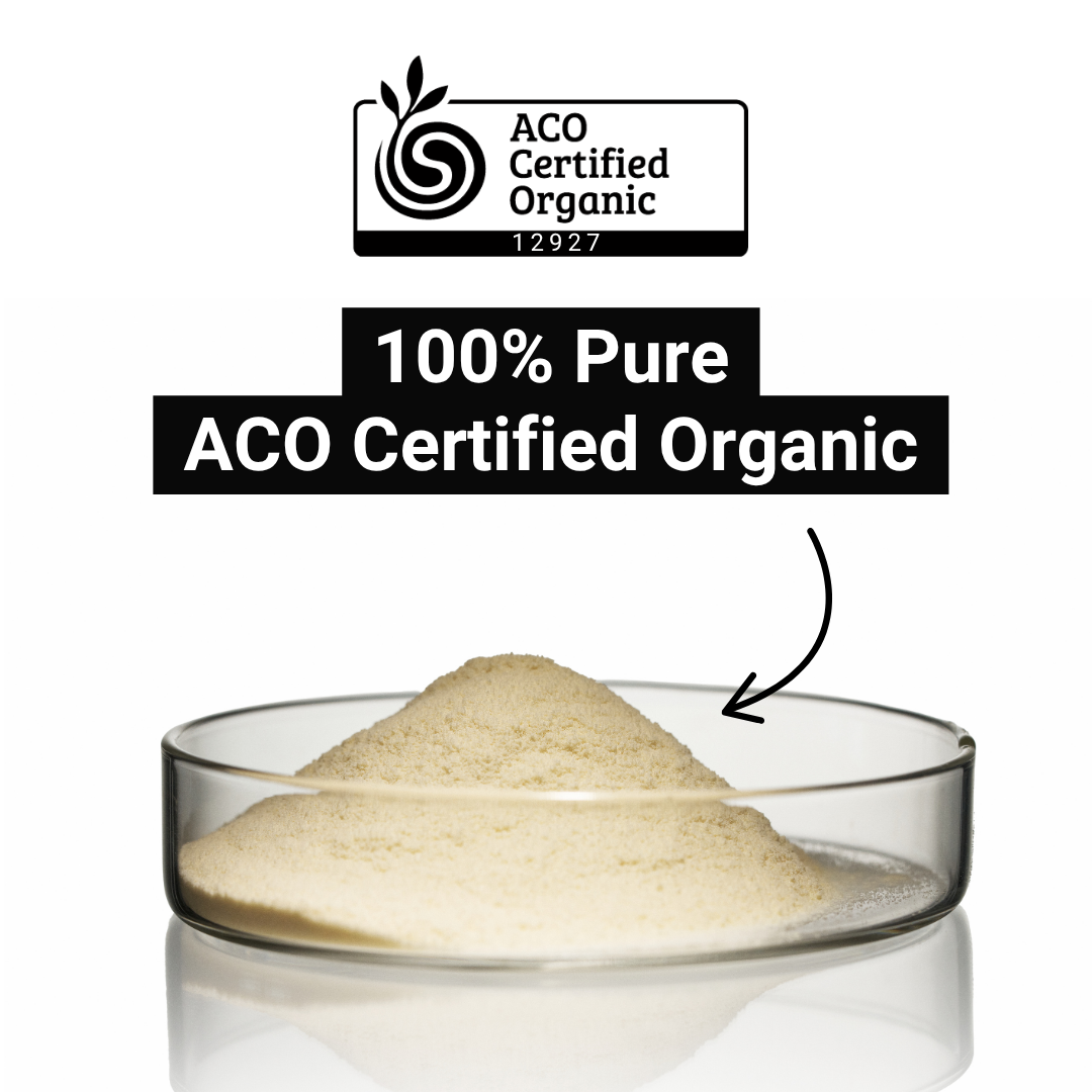 Certified Organic Whey Protein Powder 1kg