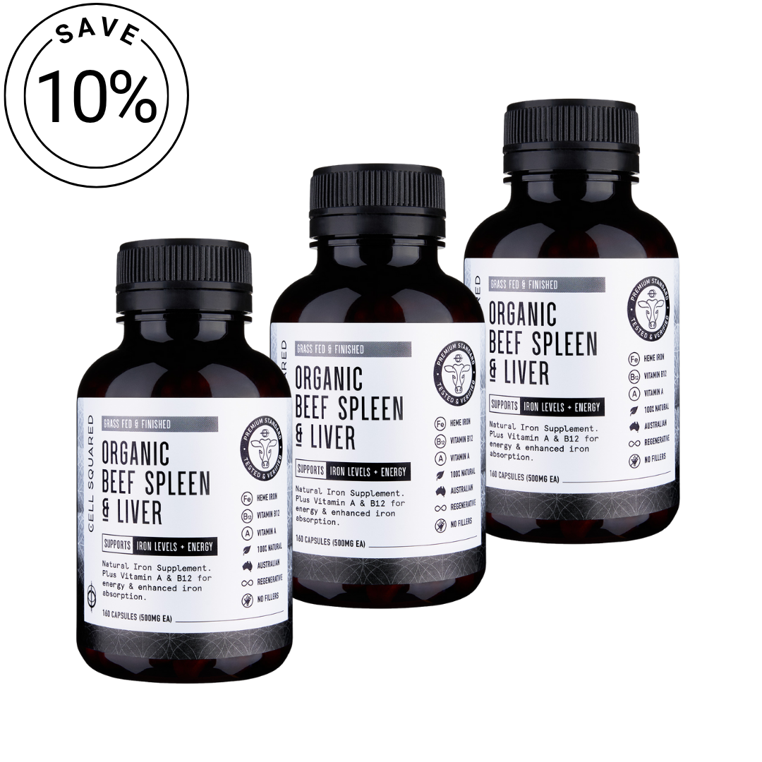 Organic Beef Spleen & Liver Value Pack - Save 10%