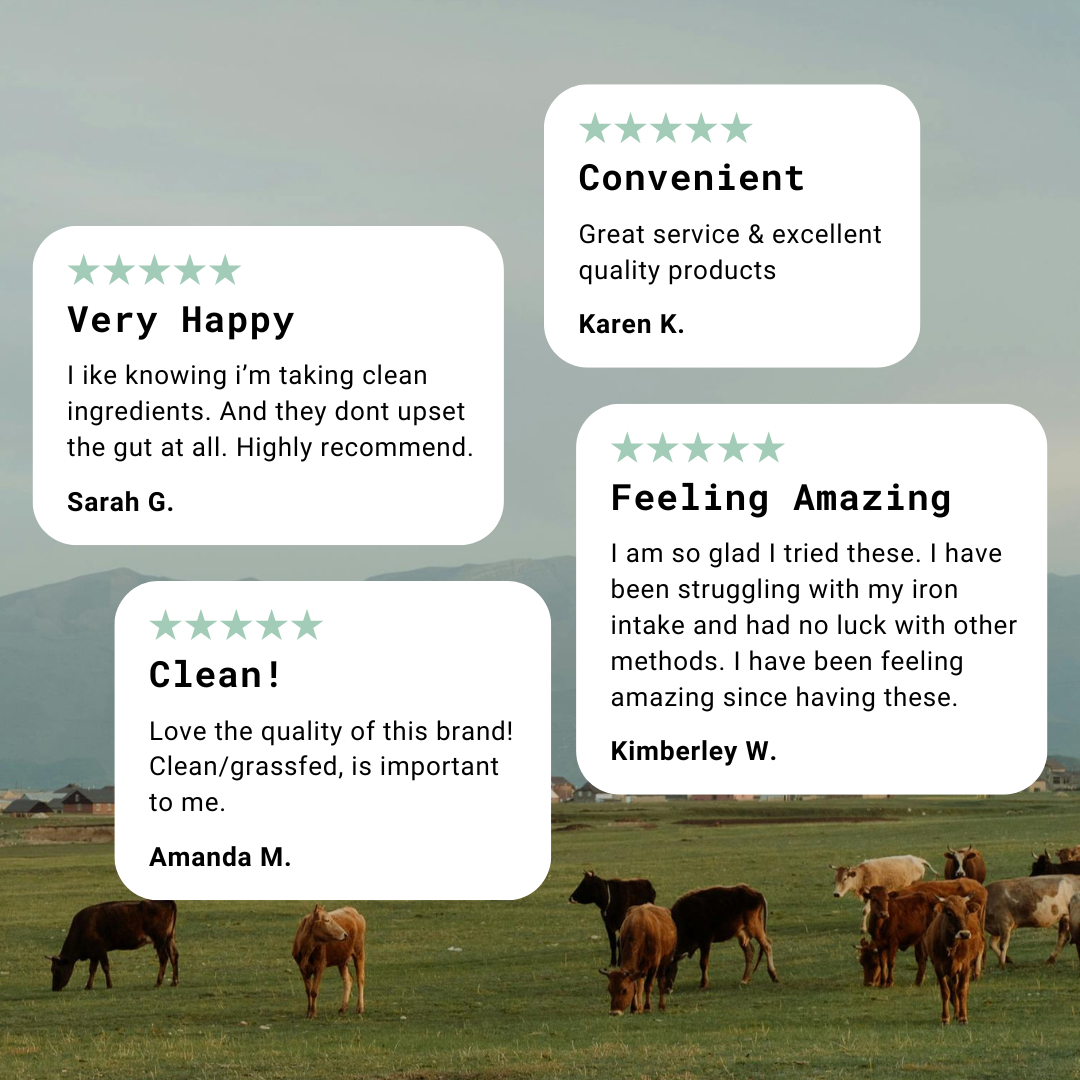 Organic Beef Spleen & Liver Capsules