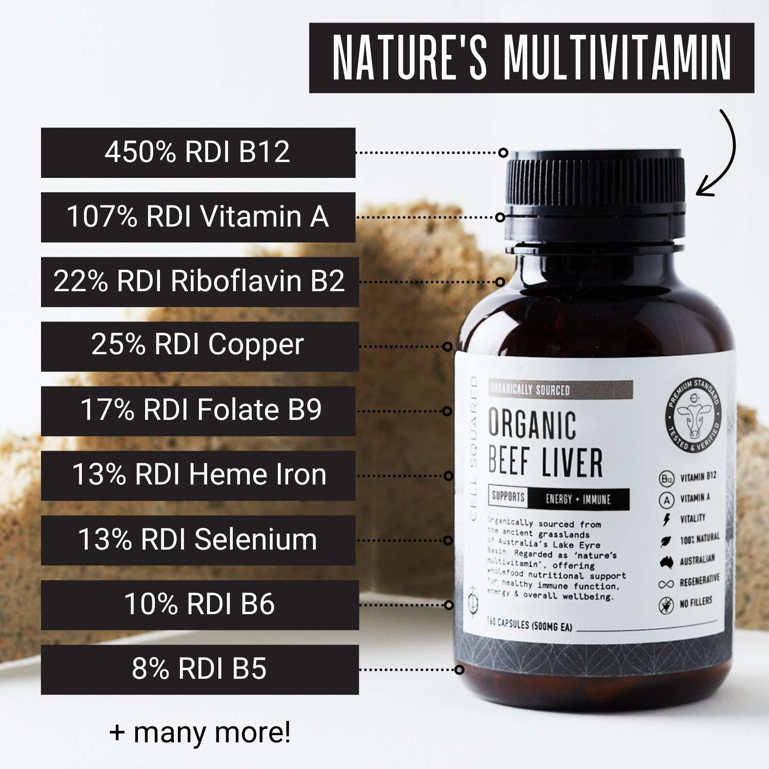 Liver Capsules for Energy & Performance